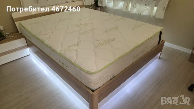 Двулицев ортопедичен матрак Verde Pocket Блян 160x200х30
