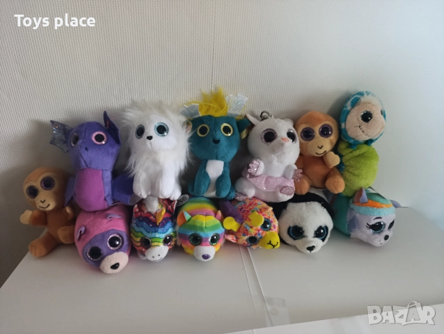 TY Малки плюшени играчки със стъклени очи, снимка 3 - Фен артикули - 52659640