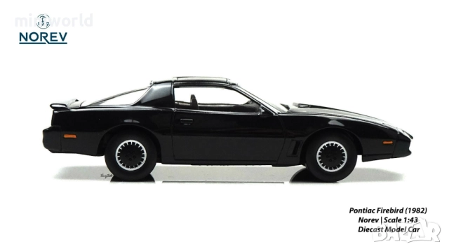 Pontiac Firebird 1982 - мащаб 1:43 на NOREV моделът е нов в кутия, снимка 5 - Колекции - 52567746