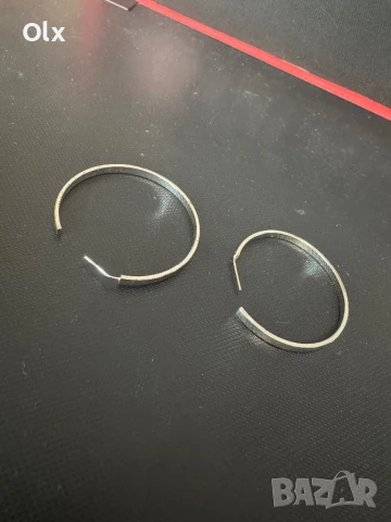 Брошка с османски монети, пещерняшка значка, обеци и 2 броя пръстени , снимка 8 - Нумизматика и бонистика - 51063654