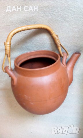 Ориент чайник керамика плетена дръжка