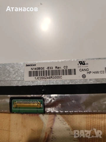 матрица 14 инча лед слимс 30 пина , снимка 2 - Части за лаптопи - 54333597