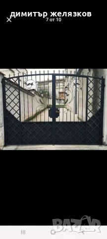 Ковано желязо врати парапети огради, снимка 12 - Интериорни врати - 43466788