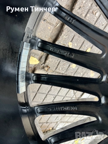 Оригинални джанти с гуми за Мерцедес 21ц, снимка 11 - Гуми и джанти - 52561679