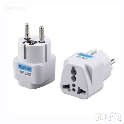 4525 Преходник UK-BG от английски към български контакт, снимка 5 - Друга електроника - 44456369