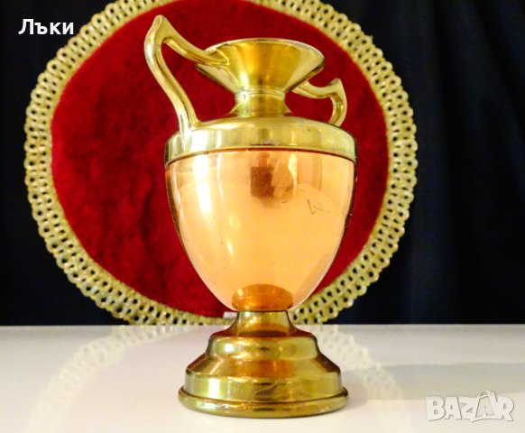 Английски свещник,амфора,маркиран. , снимка 2 - Антикварни и старинни предмети - 42244287