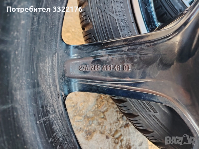 Джанти AMG 18" с гуми Hankook , снимка 6 - Гуми и джанти - 52451520