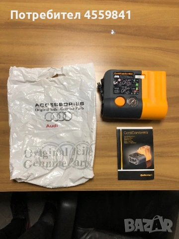 Компресор за гуми за автомобил БЕЗ пяна Continental ContiComforKit , снимка 10 - Аксесоари и консумативи - 53284662