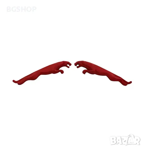 Емблема Jaguar / Ягуар - Red, снимка 1