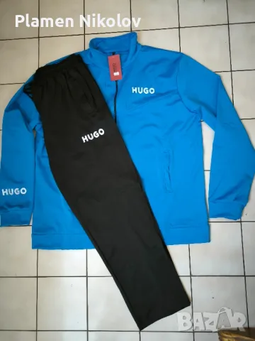 МНОГО ГОЛЕМИ екипи HUGO 5XL, 6XL, 7XL, 8XL от полиамид , снимка 6 - Спортни дрехи, екипи - 47758266