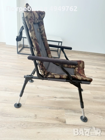 Prologic Avenger Relax Camo Chair W/Armrests and Covers Стол