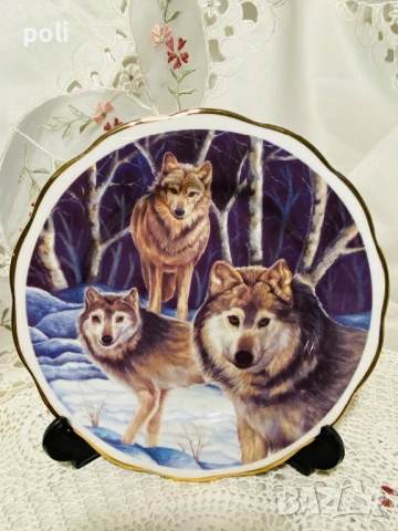 порцеланова чиния за стена 