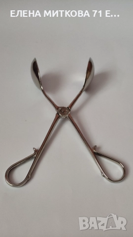 Голяма и тежка щипка за сервиране на храна, снимка 3 - Прибори за хранене, готвене и сервиране - 52697171