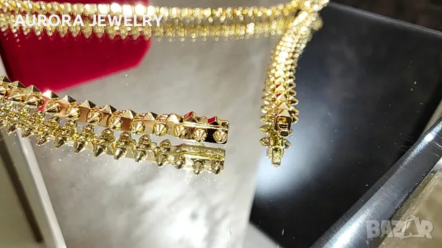 CARTIER Clash de Cartier Gold Flexible Small Model Дамско Колие, снимка 8 - Колиета, медальони, синджири - 56125469