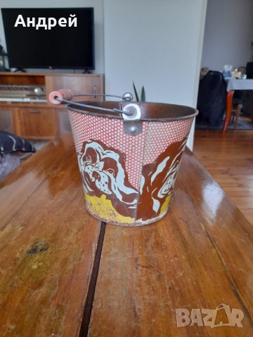 Стара детска кофа,кофичка #12, снимка 2 - Антикварни и старинни предмети - 38684249