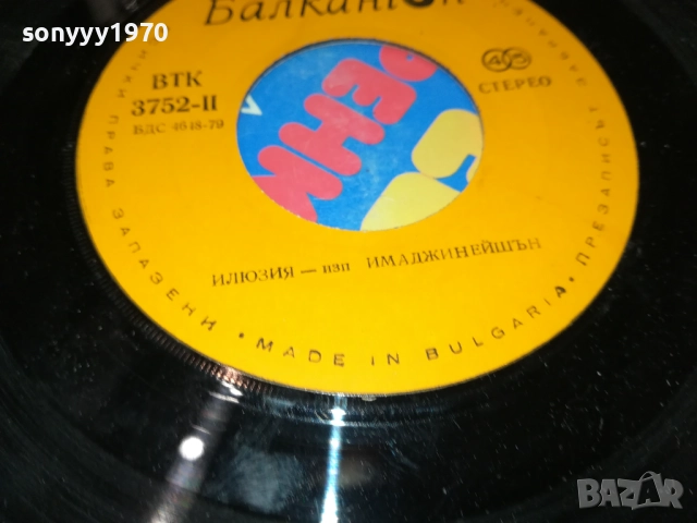 ФРЕНКИ МИЛЪР//ИМАДЖИНЕЙШЪН-МАЛКА ПЛОЧА 2010252148, снимка 16 - Грамофонни плочи - 52123639