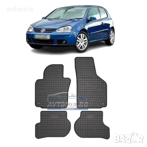 Гумени стелки зa VW Golf 5,6 , Frogum