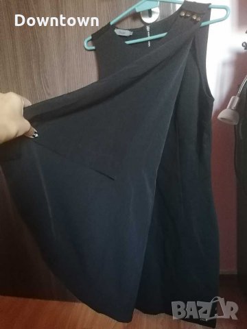 TOI&MOI екстравагантна черна рокля, размер М , снимка 3 - Рокли - 30416323