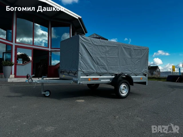 Продавам ново ремарке до 750 кг. и обем на товарната площ 3.75 м²