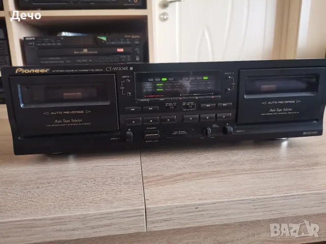 Касетен дек Pioneer ct w208r , снимка 7 - Декове - 56144591
