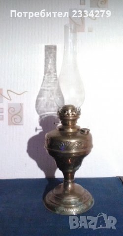 Автентична газена лампа,стара швейцарски произход., снимка 5 - Антикварни и старинни предмети - 39831431