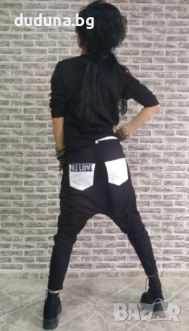 Див дамски сет, потури и блуза с деним в стрхотен стил!, снимка 2 - Комплекти - 42025323