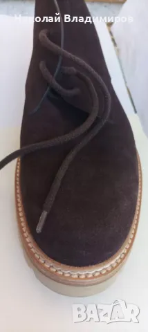 Обувки мъжки Bally оригинални нови естествена кожа велур 44-45 номер, снимка 7 - Ежедневни обувки - 47858496