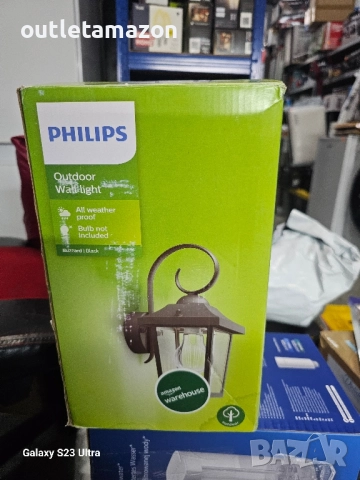 Philips myGarden Външна стенна лампа Buzzard , снимка 3 - Външни лампи - 52556692