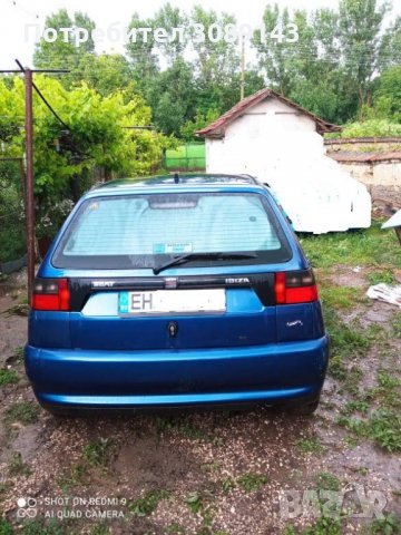 Seat Ibiza 1.4 60к.с климатик,винетка,газ, снимка 2 - Автомобили и джипове - 35545777