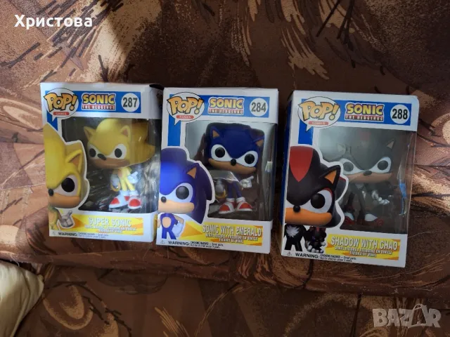 Funko Pop фигури Sonic , снимка 1