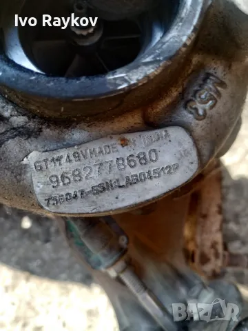 Турбокомпресор Citroen C5,C4 Peugeot 307 2006-2013. 9682778680, снимка 2 - Части - 49226156