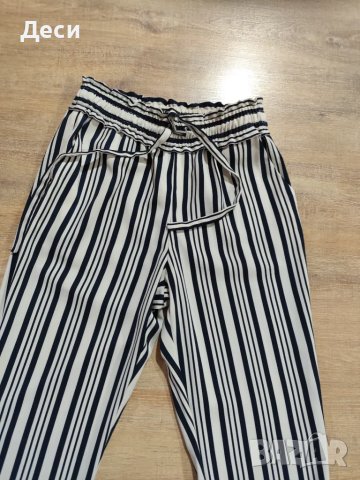 панталон с висока талия на Zara, снимка 2 - Панталони - 49755587
