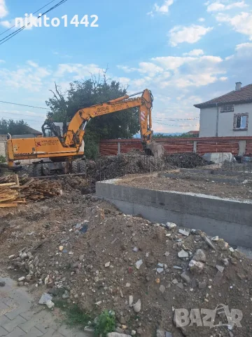 Услуги с багери изкопи чук за разбиване на бетони, снимка 2 - Кърти, чисти, извозва - 55881571