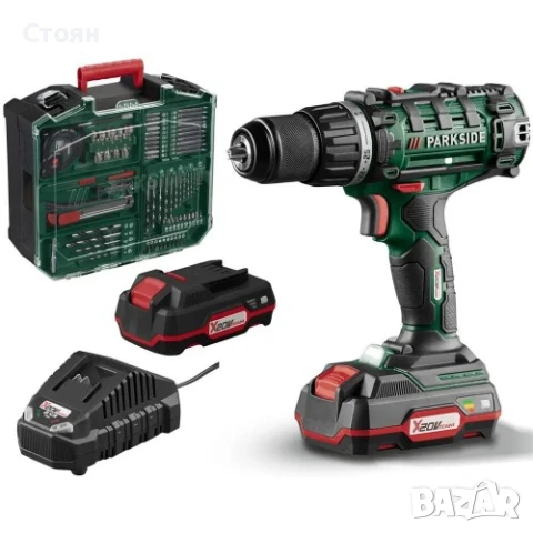 Винтоверт под наем акумулаторен Parkside, снимка 4 - Винтоверти - 50872905