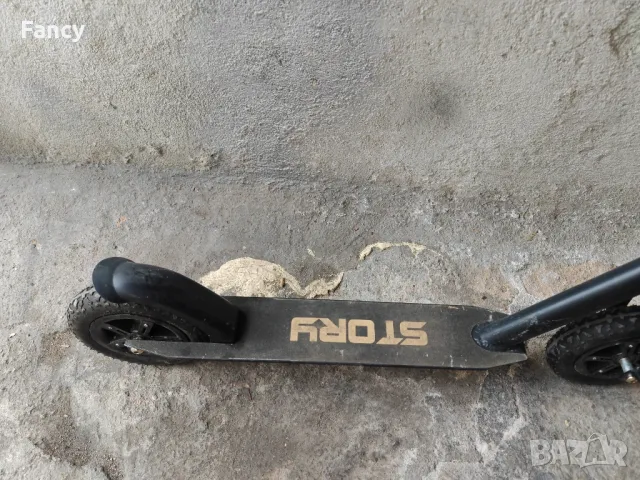 Голяма тротинетка с помпещи се гуми , снимка 5 - Велосипеди - 48220052