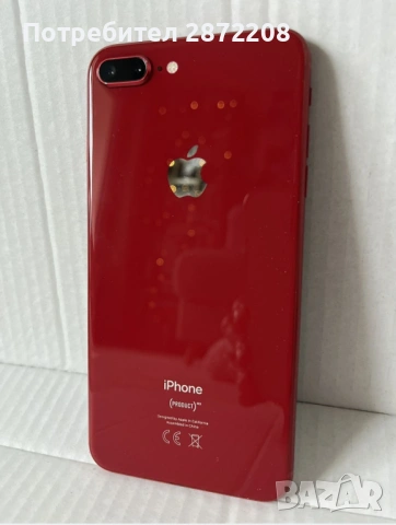 iPhone 8 plus Red, снимка 2 - Apple iPhone - 54228179