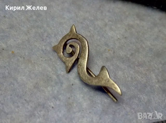 ШАРМАНТНА СРЕБЪРНА ОБЕЦА СРЕБРО 925 ХУДОЖЕСТВЕНА РЪЧНА ИЗРАБОТКА 40654