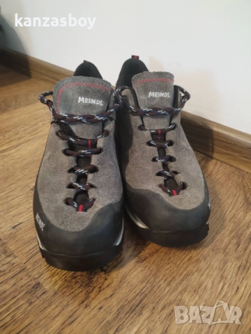 Meindl Literock GORE-TEX® Hiking Shoes Men granite - мъжки трекинг обувки 44.5, снимка 8 - Маратонки - 52309559