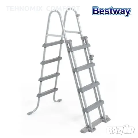 Стълба за басейн 58331 Bestway 122см.