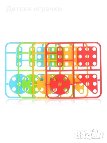 Комплект мозайка с маса и пъзел 5в1, с отвертка и аксесоари , снимка 9 - Образователни игри - 52624038