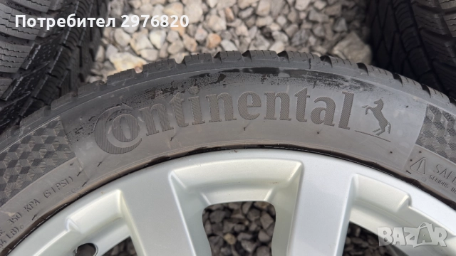 Зимни гуми с джанти 245/45R18 Renault, снимка 8 - Гуми и джанти - 52638067