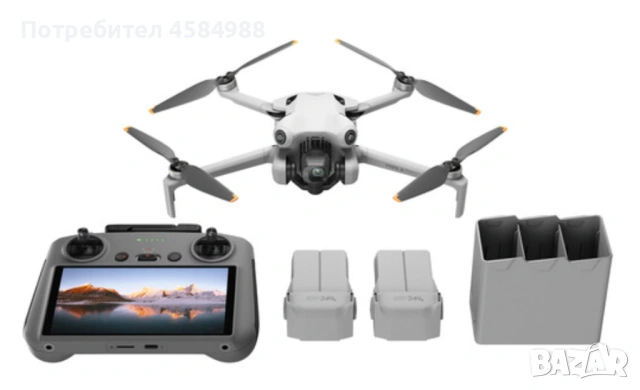 DJI Mini 4 Pro Drone Fly More Combo with RC 2 Controller, снимка 3 - Дронове и аксесоари - 54239920
