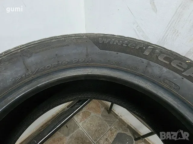 2бр зимни гуми 215/60/16 HANKOOK L06633 , снимка 4 - Гуми и джанти - 56073244