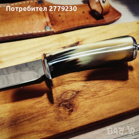 Колекционерски, Ловен масивен нож Нов!, снимка 2 - Колекции - 50567444