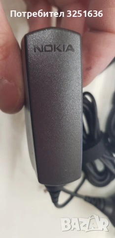 Оригинално Зарядно за NOKIA дебела букса за 3310,1100,7210,3510,3410,7250,8250,8310,7260,8850,8910, снимка 3 - Оригинални зарядни - 51505845