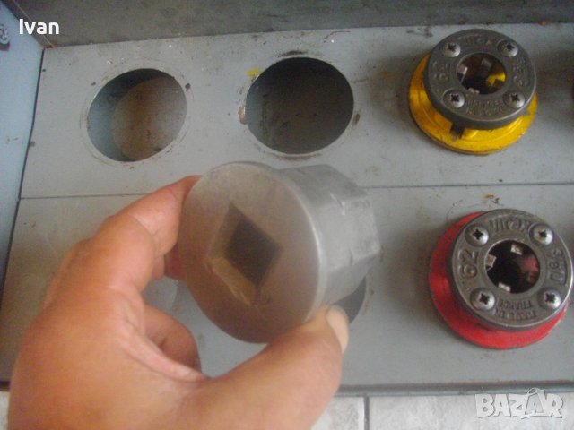 VIRAX 62-Винтонарезка За Резби На Тръби 3/8-1 1/4 Цол-Френска Професионална-Плашка ВиК/Винторезка, снимка 6 - Други инструменти - 42341770