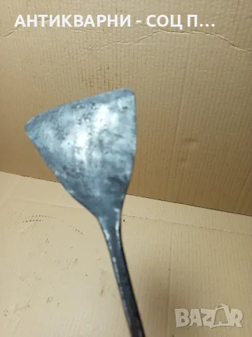 Соц Стара Ръчно Кована Огрипка., снимка 4 - Антикварни и старинни предмети - 49521305