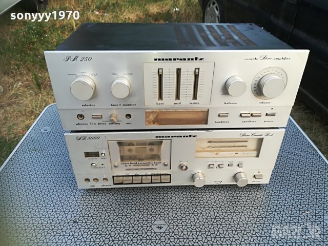 marantz x 2-внос germany 1608211025, снимка 3 - Ресийвъри, усилватели, смесителни пултове - 33827109