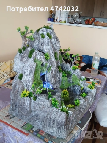 Красив, ръчно изработен водопад, снимка 2 - Декорация за дома - 54186270