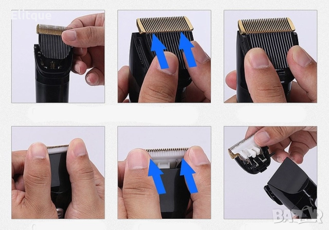 Комплект 15 в 1 Машинка и тример за подстригване на домашни любимци SHAV12, снимка 7 - Друга електроника - 52807075